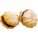 Fine Shortbread Cookies with Chocolate-Nougat Cream